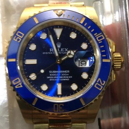 Submariner Blu - "SULTAN" - Gold