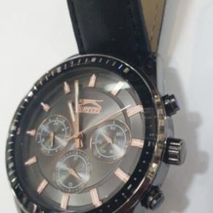 Chrono Brown/Black - Cinturino in pelle
