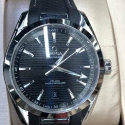 Speedmaster Coaxial - Nero - Cinturino in pelle