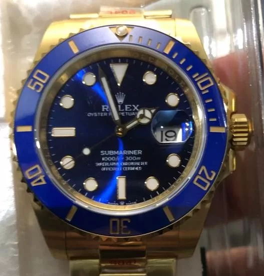Submariner Blu - "SULTAN" - Gold