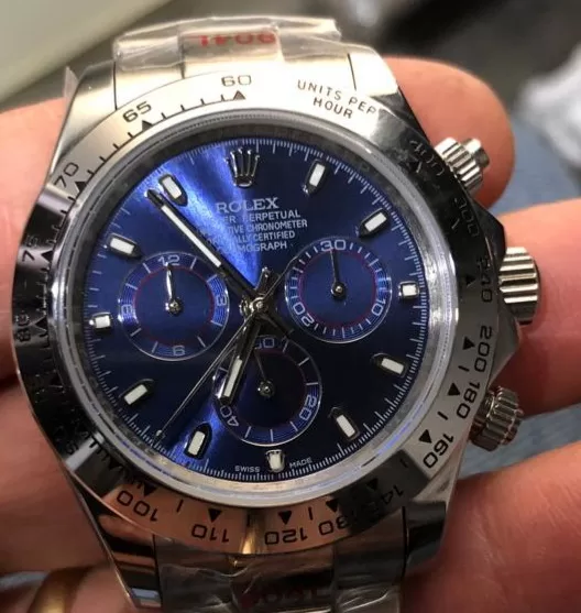 Chrono Oyster Acciaio - Quadrante Blu -