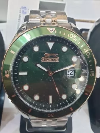 Date - Quadrante Black - Ghiera Green