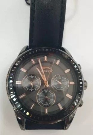Chrono Brown/Black - Cinturino in pelle