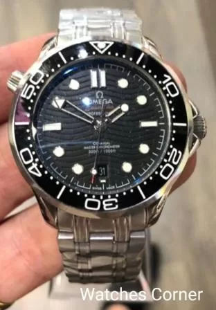 Speedmaster Nero - Ghiera Nera - CInturino in Acciaio